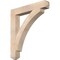 Ekena Millwork Thorton Craftsman Smooth Bracket, Douglas Fir, 5 1/2"W x 38"D x 42"H BKT06X38X42THR04SDF - alternate 1